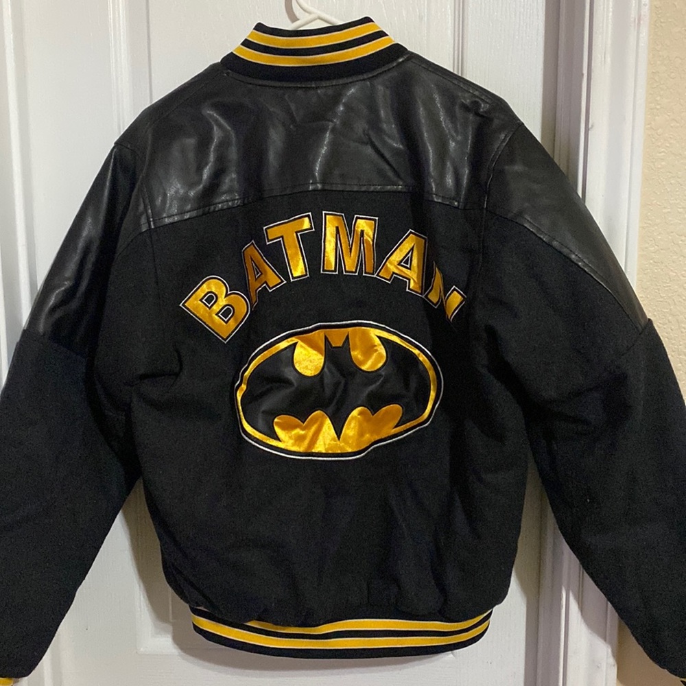 Batman letterman jacket